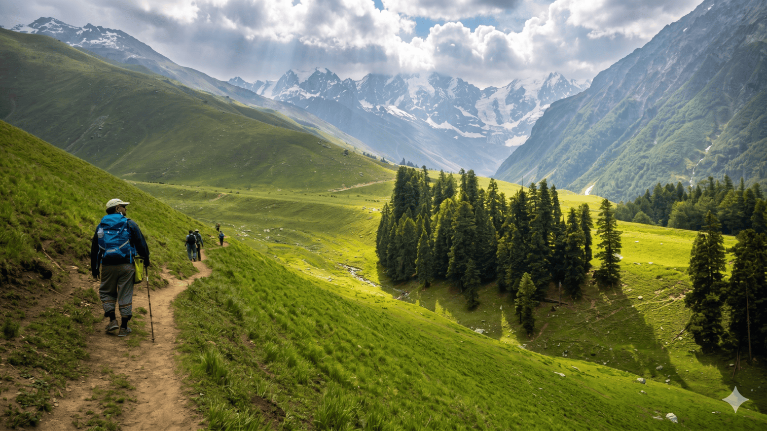 Doodhpathri 1-Day Hiking Experience